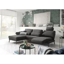 Candy 3C Candy Ecksofa Kairo modernes Multifunktions-Sofa, bequem, L-Form, inklusive Drehsitz, Armlehnen- und Rückenverstellung, OTTOs Choice silberfarben
