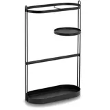 Zeller Schirmständer 58x35,8x16 Schwarz