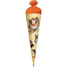 ROTH 677471 Motiv-Schultüte Katzenparty 70 cm