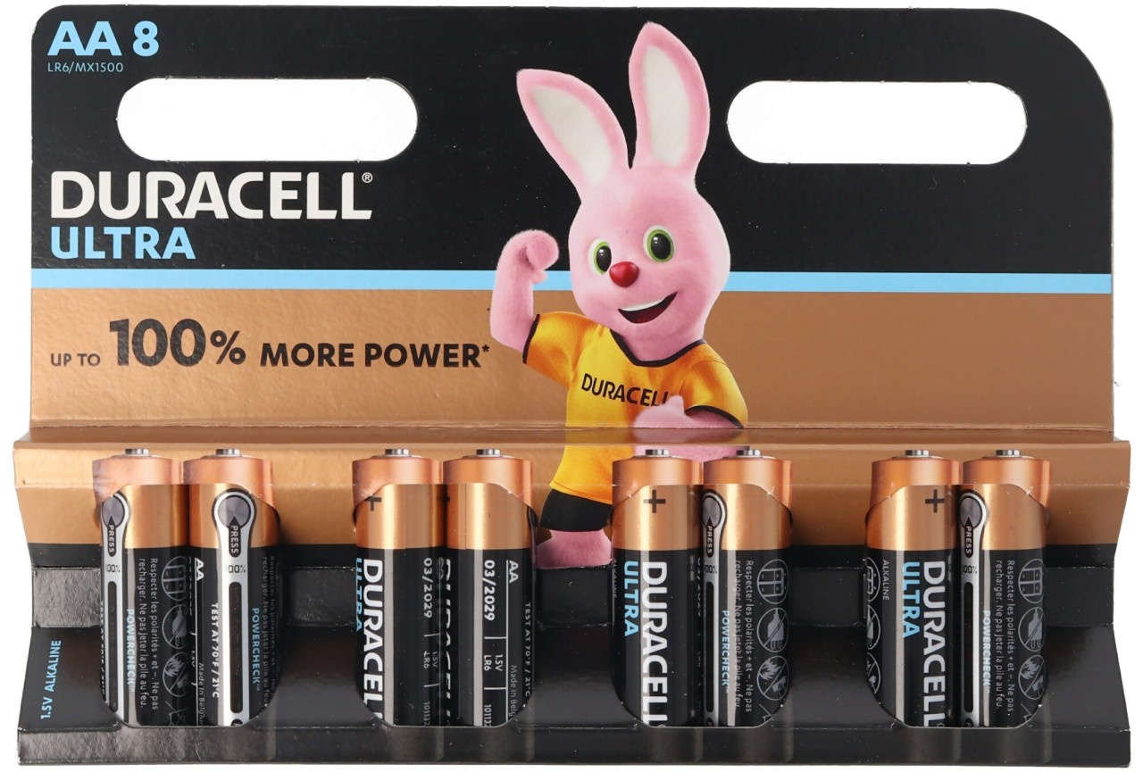 duracell ultra power mx1500 aa mignon