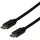EFB-Elektronik EFB EBUSBC-USB20CK.0,5 USB Kabel, USB 2.0 0,5 m USB C 0,48 Gbit/s Schwarz
