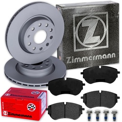 Zimmermann Bremsscheiben + Beläge Vorne Für Vw Amarok 2wd + 4wd / 4motion: Bremsscheibe: 2h6615301 Bremsbelagsatz, Scheibenbremse: 2h6698151a