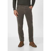 REDPOINT MILTON Regular Fit Cordhose grau W40/L30