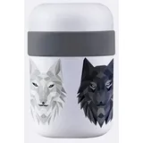 chic.mic bioloco plant Lunchpot, Wolf mit Deckel BPLP311