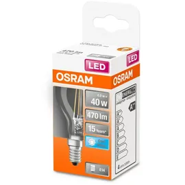 Osram LED Lampe 4W P40 Filament klar neutralweiss wie 40W 4058075435209