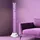 GLOBO Wassersäule Stehleuchte Sprudelsäule Farbwechsel Dekolampe LED Stehlampe, mit 5 Deko-Fischen, Sprudelstärke einstellbar, LxBxH 21,5x21,5x120 cm