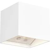 Trio Wandleuchte LED 10x10 cm Kunststoff inkl. Bewegungsmelder weiß