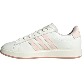 adidas Grand Court 2.0 Core White/Wonder Quartz/Linen Green Metallic 42