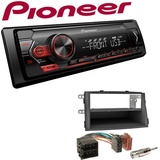 Pioneer 1-DIN Autoradio USB AUX Android Einbauset für KIA Sorento II 2009-2012