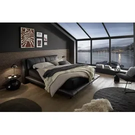 'massivart' Boxbett 180 x 200 cm Schwarz