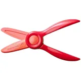 edding Fiskars Starter Schere ab 2 Jahre, rot