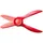 edding Fiskars Starter Schere ab 2 Jahre, rot