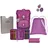 purple dots mit Turnbeutel
