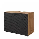 Vicco Waschbeckenunterschrank Irma Anthrazit 80 x 59 cm 2 Schubladen