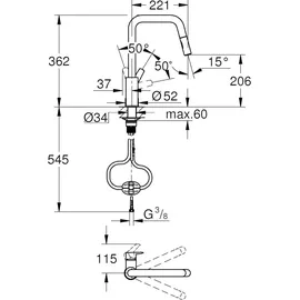 Grohe Start Einhebelmischer Chrom