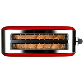 Taurus Alpatec Taurus Vintage Red Toaster - Black