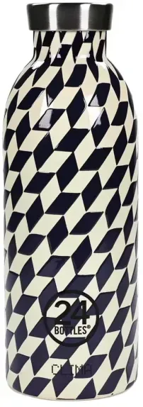 24Bottles Clima Bottle Groovy White 500ml