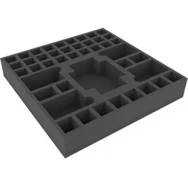 VARIA Group AGDK050BO - 295 mm x 295 mm x 50 mm Schaumstoffeinlage für Brettspiele