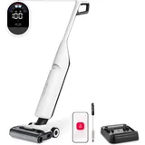 Roborock Flexi Nass- & Trockensauger 17000Pa, DirTecthTM Selbstreinigung - Heißwasser -Selbstreinigendes, Heißlufttrocknung, App und Sprachausgabe - Weiß