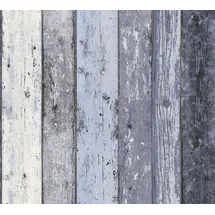 A.S. Création New England Vliestapete 53 cm x 10,05 m blau 855060
