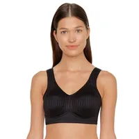 SUSA BH Cremona Stützfunktion, vorgeformte Cups, Streifenoptik vorn, schwarz