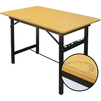 Trutzholm Arbeitstisch Holz/Metall 100 x 60 x 75 cm schwarz klappbar 150 kg