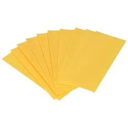10x Schrumpffolie kompatibel 18650 Zellen (gelb)