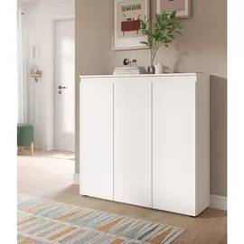 inn.furn Kombikommode 105 x 111 x 37 cm Weiß