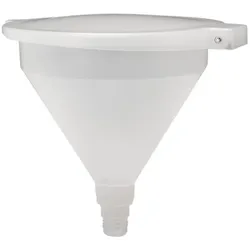 PRESSOL Trichter Ø 424mm - Weiße Abdeckung, transparent