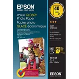 Epson Value Glossy Photo Paper S400044 10x15cm 2x20 Blatt