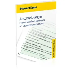 Abschreibungen: Holen Sie das Maximum an Steuerersparnis raus