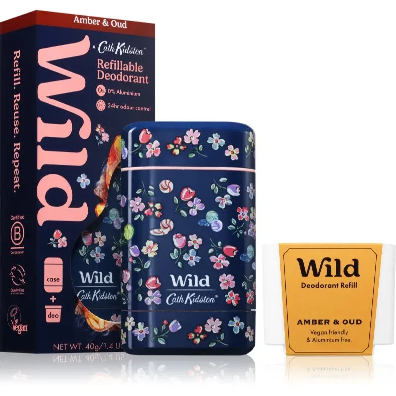 Wild Amber & Oud Marble Ditsy Case Deo-Stick + Etui 40 g