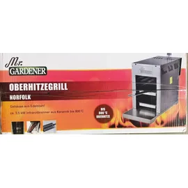 Mr. Gardener Oberhitzegrill Norfolk silber