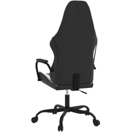vidaXL Gaming-Stuhl Kunstleder Schwarz und Weiß