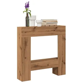 vidaXL Kaminumrandung 81 x 18 x 82 cm Artisan-Eiche