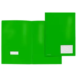 Foldersys Broschüren-Mappe Standard grün