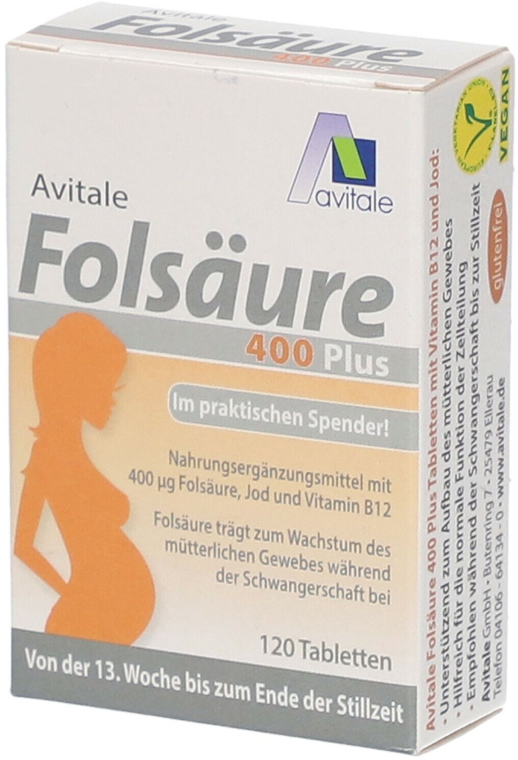 Avitale Folsäure 400 Plus