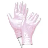 UNIGLOVES® Nitril-Handschuhe FANCY® Rosa Einweghandschuhe - puderfrei, latexfrei (100-St) rosa XS