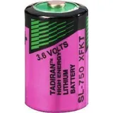 Tadiran Batteries Tadiran SL 750 S / ER - 1/2 AA Lithium Rundzelle 3,6V Lithium-Thionylchlorid