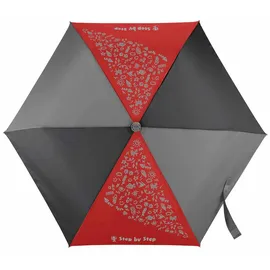 Step By Step Regenschirm Magic Rain EFFECT Umbrella Red
