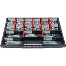 Schraubenbox24 Sechskantschrauben Sortiment M5 6 mm-60 mm 300 Stück