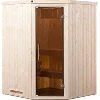 Weka Kiruna 1 inkl. Glastür + 4,5 kW Saunaofen