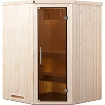 Weka Kiruna 1 inkl. Glastür + 4,5 kW Saunaofen