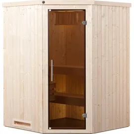 Weka Kiruna 1 inkl. Glastür + 4,5 kW Saunaofen