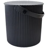 Hachiman Aufbewahrungseimer Omnioutil 26,5 x 28,2 x 26,7 cm 10-tlg. schwarz