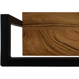 MASSIVMOEBEL24.DE Wandgarderobe Melbourne 100 x 30 x 80 cm Natur