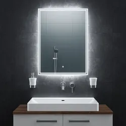 Bringer Badspiegel mit Beleuchtung - BRS107 - 60x80 cm