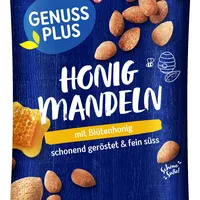 GENUSS PLUS Honig-Mandeln, dragiert - 150.0 g