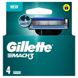 Gillette Mach3 Rasierklingen 4 St.