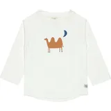 Lässig Splash & Fun Schwimmshirt Badeshirt Rashguard Langarm mit UV-Schutz (DE/NL/SE/PL, Numerisch, 74, 80, Camel nature)